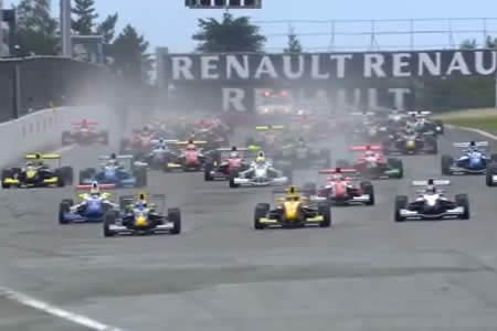 【動画】フォーミュラ・ルノー2.0ユーロカップ第3戦ニュルブルクリンク