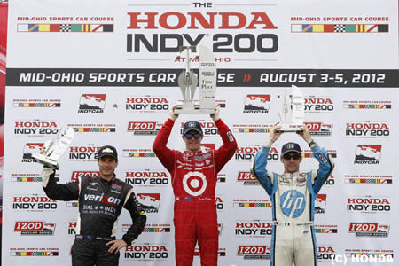 ディクソンが優勝。琢磨は13位＝インディ第12戦