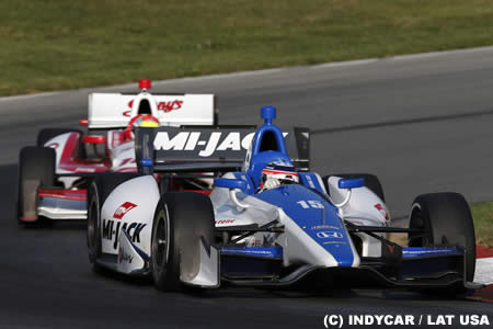 佐藤琢磨、意外な展開…インディ第12戦