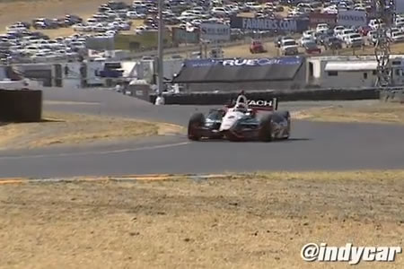 【動画】インディ第13戦ソノマ予選