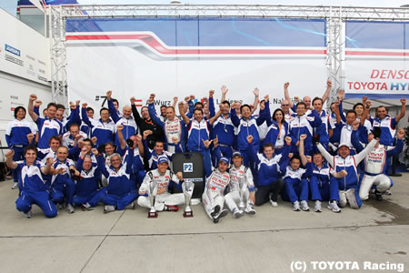 トヨタ「わずか2戦目で表彰台に立てたことも誇りに思う」