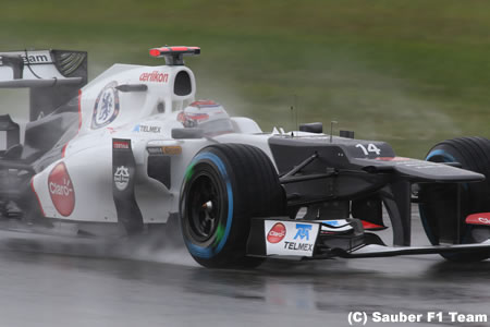 F1第12戦ベルギーGPフリー走行1回目の結果