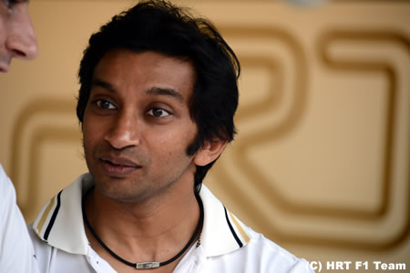 カーティケヤン、1周も走れず