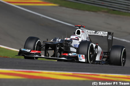 F1第12戦ベルギーGP予選、詳細レポート