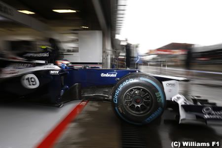 ボッタス「コース上はとても滑りやすかった」