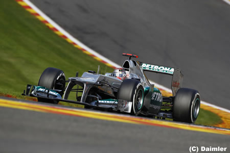 シューマッハ「今日はこれが精いっぱい」