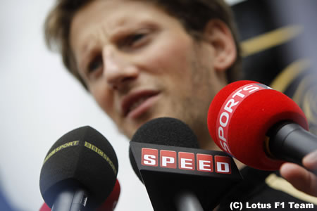 グロジャン、クラッシュについてチームボスと話し合い