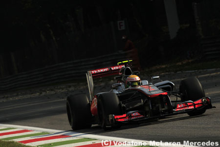 F1第13戦イタリアGPフリー走行2回目の結果