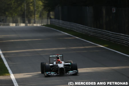 シューマッハ「モンツァに戻ってくるのはいつだって格別」