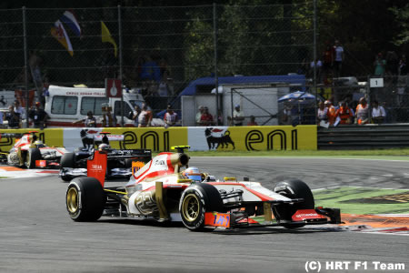 カーティケヤン「1コーナーで接触してフロントウイングを傷めた」