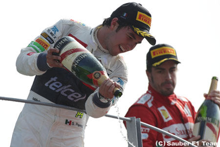 ペレスのフェラーリ加入のうわさがさらに加速