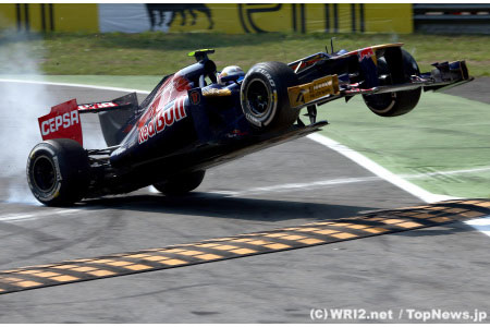 クラッシュ後のベルニュ「問題なし」