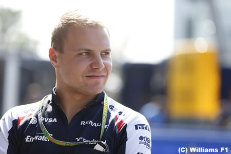 いつでも臨戦態勢のボッタス