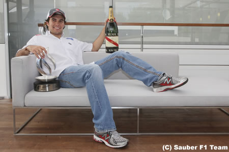 ペレス、フェラーリ訪問