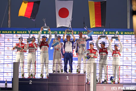 トヨタ、WEC第5戦サンパウロで初優勝