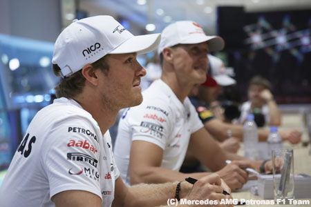 ロズベルグ「ハミルトンがチームメートでも問題ない」