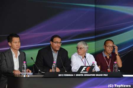 F1シンガポールGP契約延長、その開催権料は？