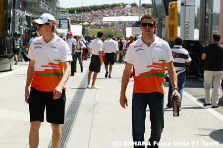 フォース・インディア、2013年もラインアップは変わらず