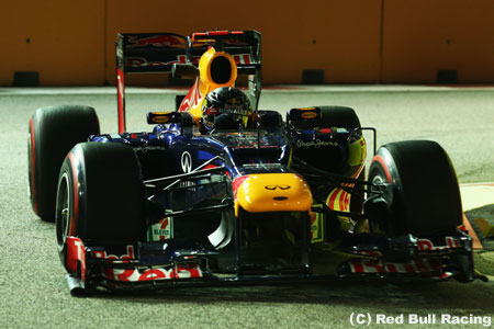 F1第14戦シンガポールGPフリー走行3回目の結果