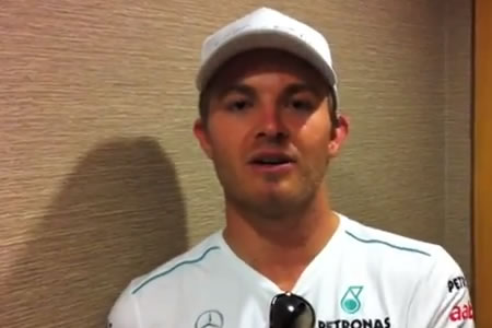 【動画】ロズベルグ、F1シンガポールGPレビュー