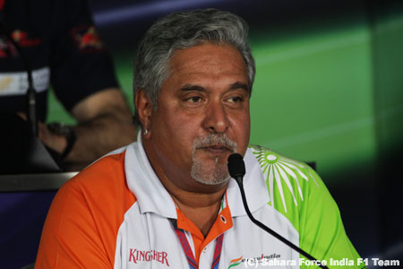 フォース・インディアチーム代表、航空会社の活動自粛