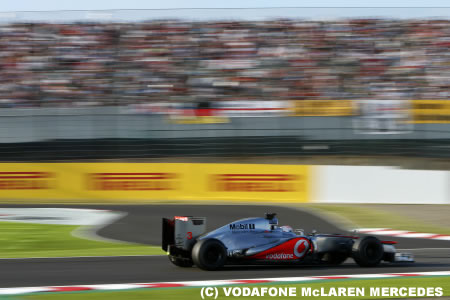 バトン「可夢偉は最後のタイヤセットをうまく扱った」