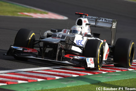 【速報】可夢偉、現在2番手走行中！　F1日本GP10周経過（53周）