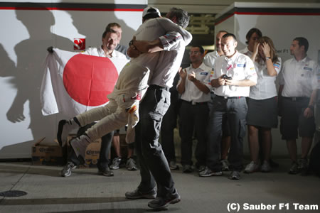 ザウバー「どれほどうれしいか言い表せない」