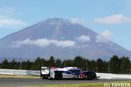 WEC富士合同テスト、トヨタがトップに