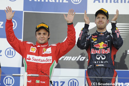 マッサを語るベッテル