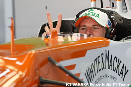 ヒュルケンベルグ「クルマを仕上げるのも楽になってきた」