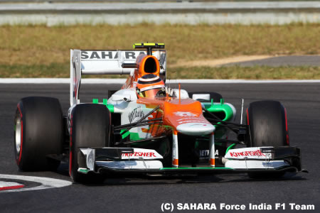 ヒュルケンベルグ「クルマの感触はとてもいい」