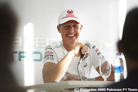 ザウバーとフェラーリに接触していたシューマッハ