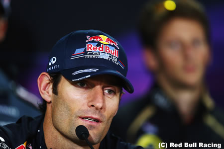 ウェバー「とにかく、いい結果を出したい」