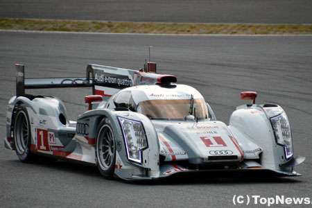 WEC第7戦富士、フリー走行2回目はアウディがトップ