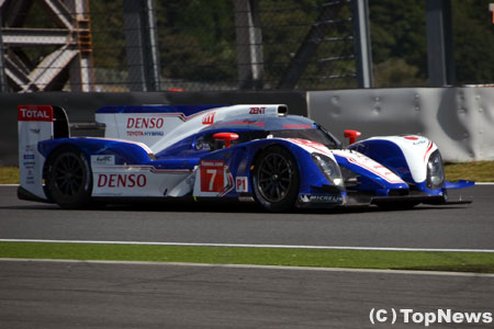 WEC第7戦富士、フリー走行3回目はトヨタがトップ