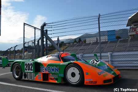 1991年ル・マン24時間の感動再び。マツダ787Bがデモ走行＝WEC第7戦富士