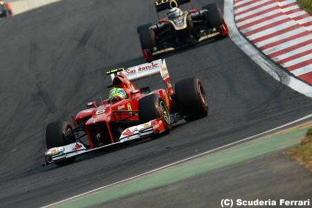 マッサ「アロンソに仕掛けようとは考えもしなかった」