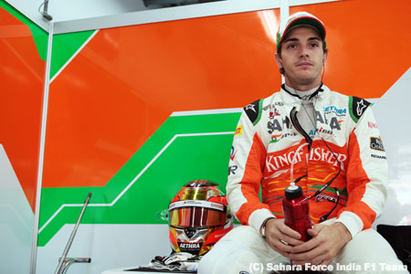 ビアンキ、2013年もフォース・インディア残留を期待