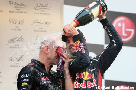 ウェバー「表彰台の一番上に登りたかった」