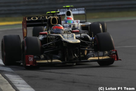 グロジャン「スタートで緊張した」