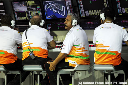 フォース・インディア、チーム代表の問題は深刻ではない