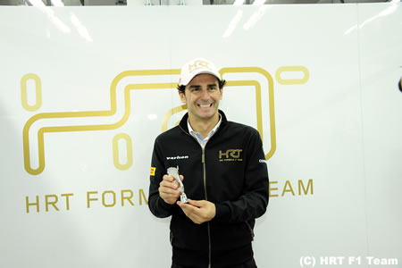 デ・ラ・ロサは2013年もHRTで走るとチーム代表