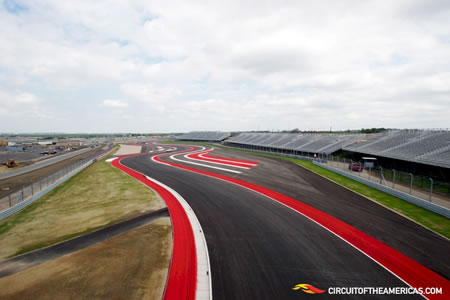 F1アメリカGP、サーキット完成に向け急ピッチ