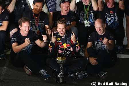 レッドブル、250億円以上を投じてF1王者に