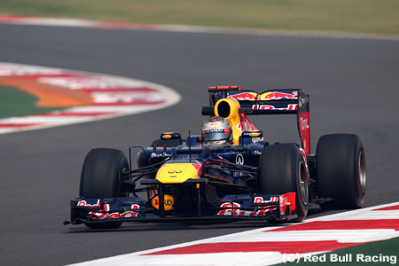 F1第17戦インドGPフリー走行2回目の結果