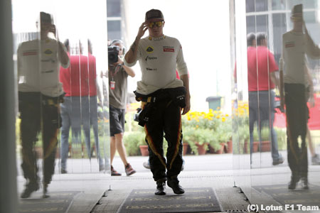 ライコネン、ロータスの予算が活躍に影響
