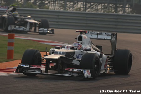 小林可夢偉「追い抜くには直線でのペースが足りなかった」