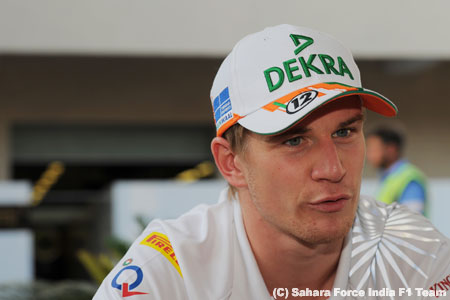 ヒュルケンベルグ「アブダビはインドよりも僕たちに合っているはず」