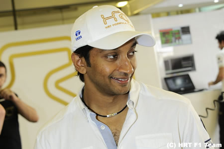 カーティケヤン「アブダビのサーキットはすごく見栄えがいい」